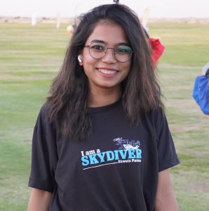 Skydiver Shweta Parmar