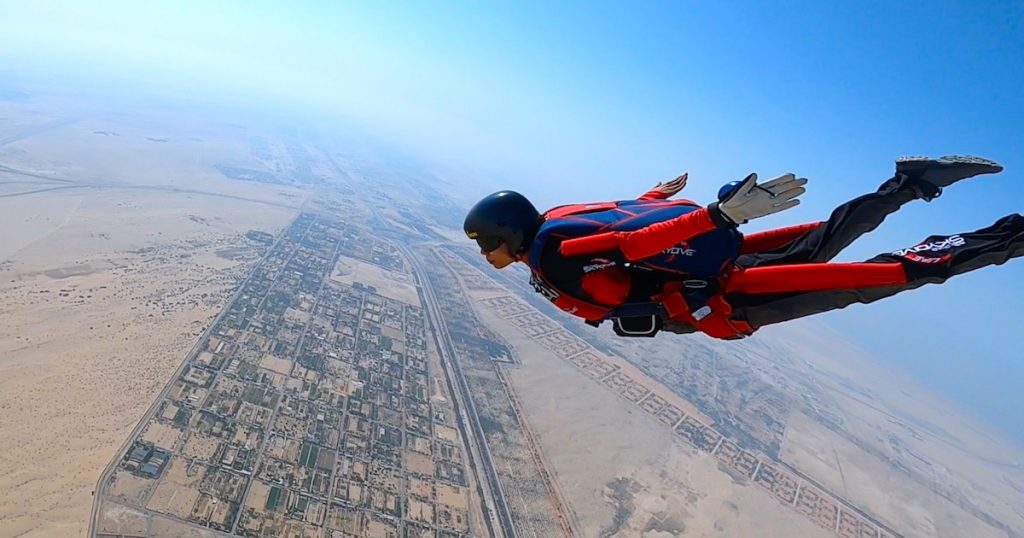 Skydiver Shweta Parmar - Indian's fourth female skydiver