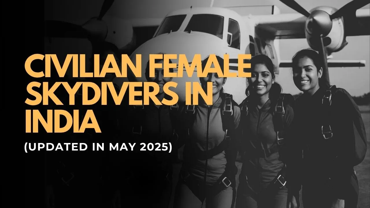 List of Civilian Female Skydivers in India